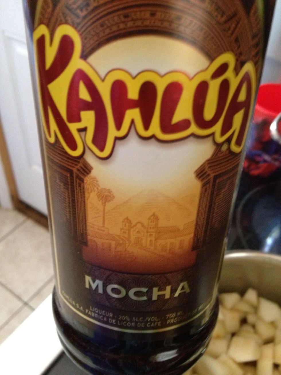 :) 2 tbs goes in pot on low temp