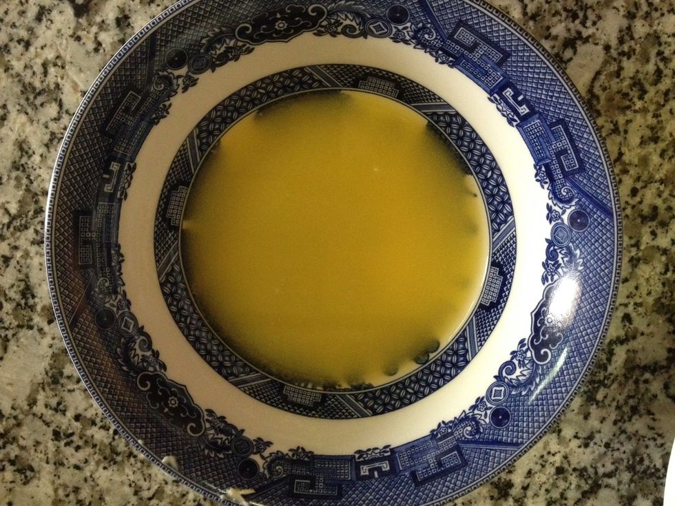 2 tbsp of melted butter