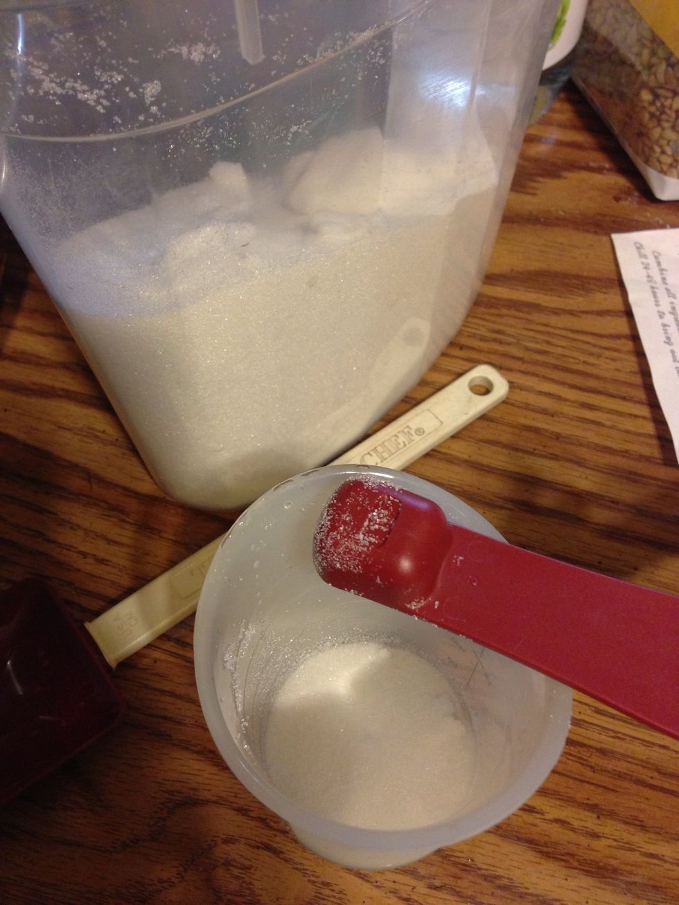 2 tbsp plus 2 tsp sugar