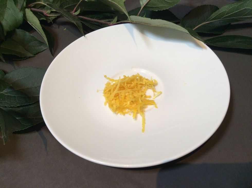 2 teaspoons grated lemon rind