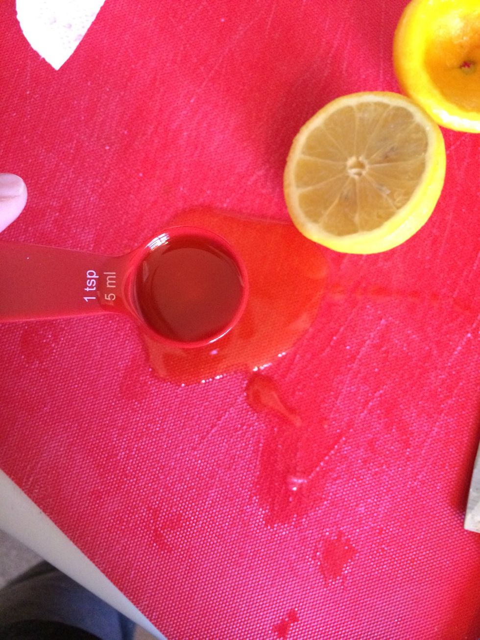 2 teaspoons of olive oil