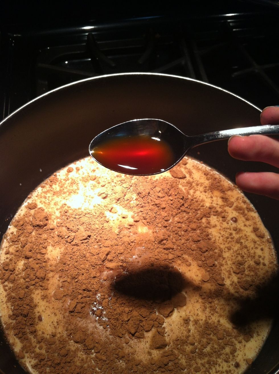 2 teaspoons of vanilla extract