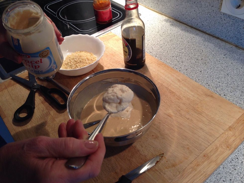 2 two tbsp of Miracle Whip