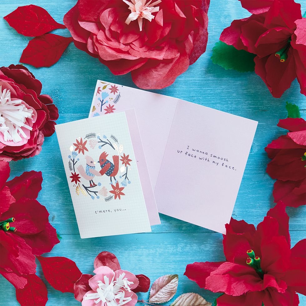 2. You can get a little friskly this holiday season even without the mistletoe. Send your love with this flirty card. http://bit.ly/2fAsam4