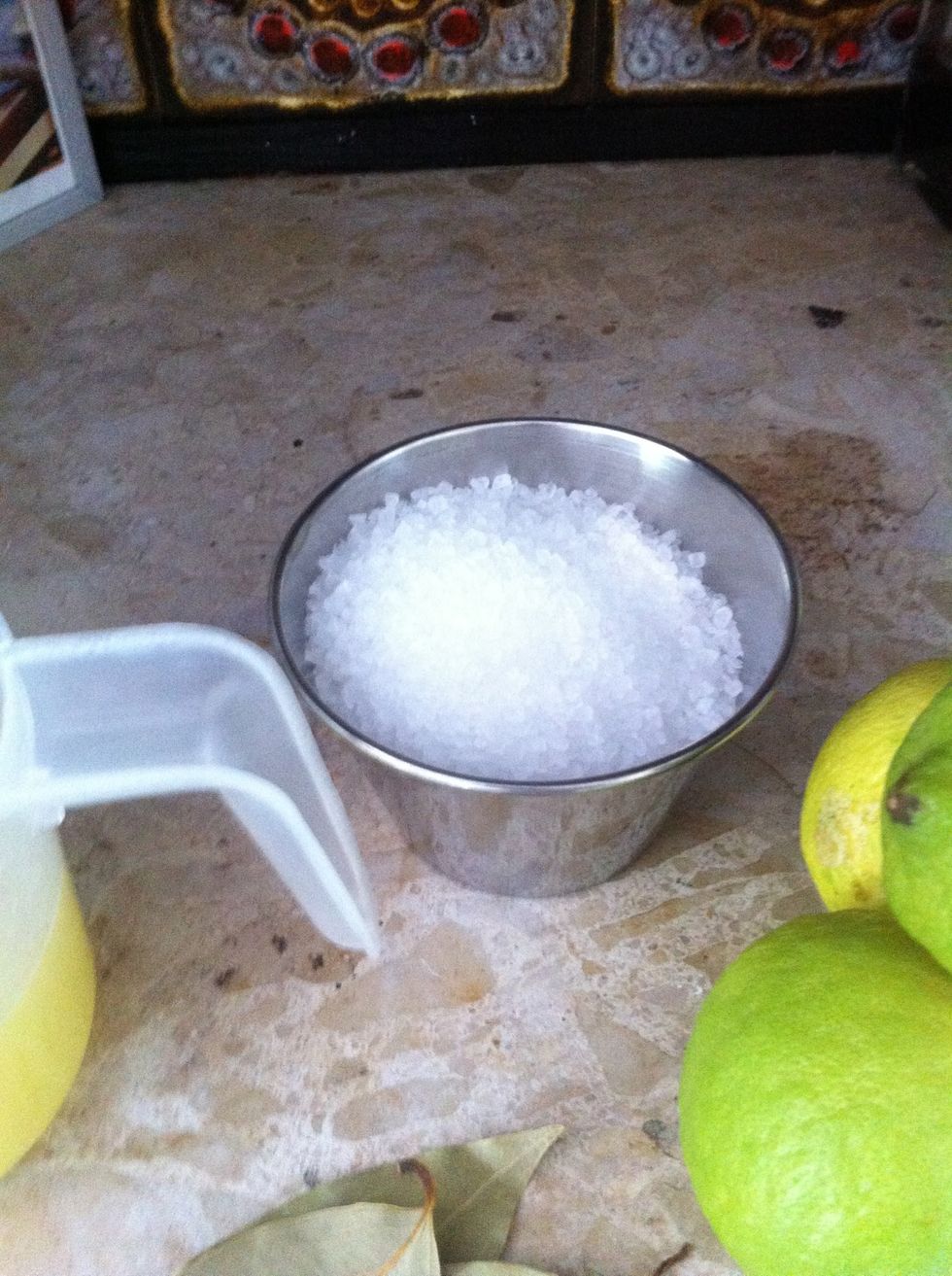 250 grams of course seasalt