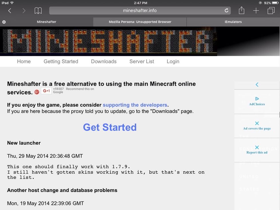 2nd. Login and us your username and password.put in your minecraft username