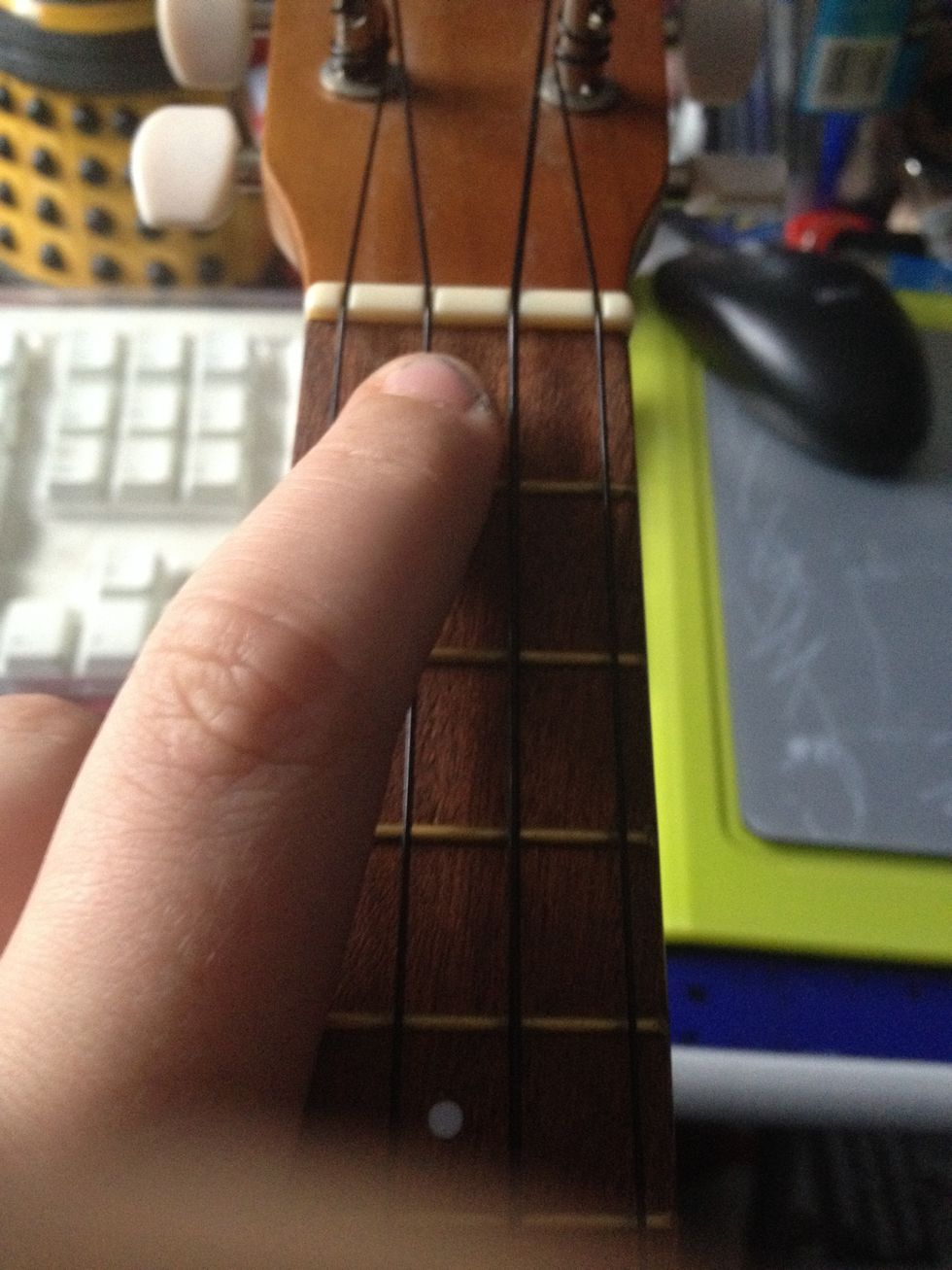 2nd string. E string.