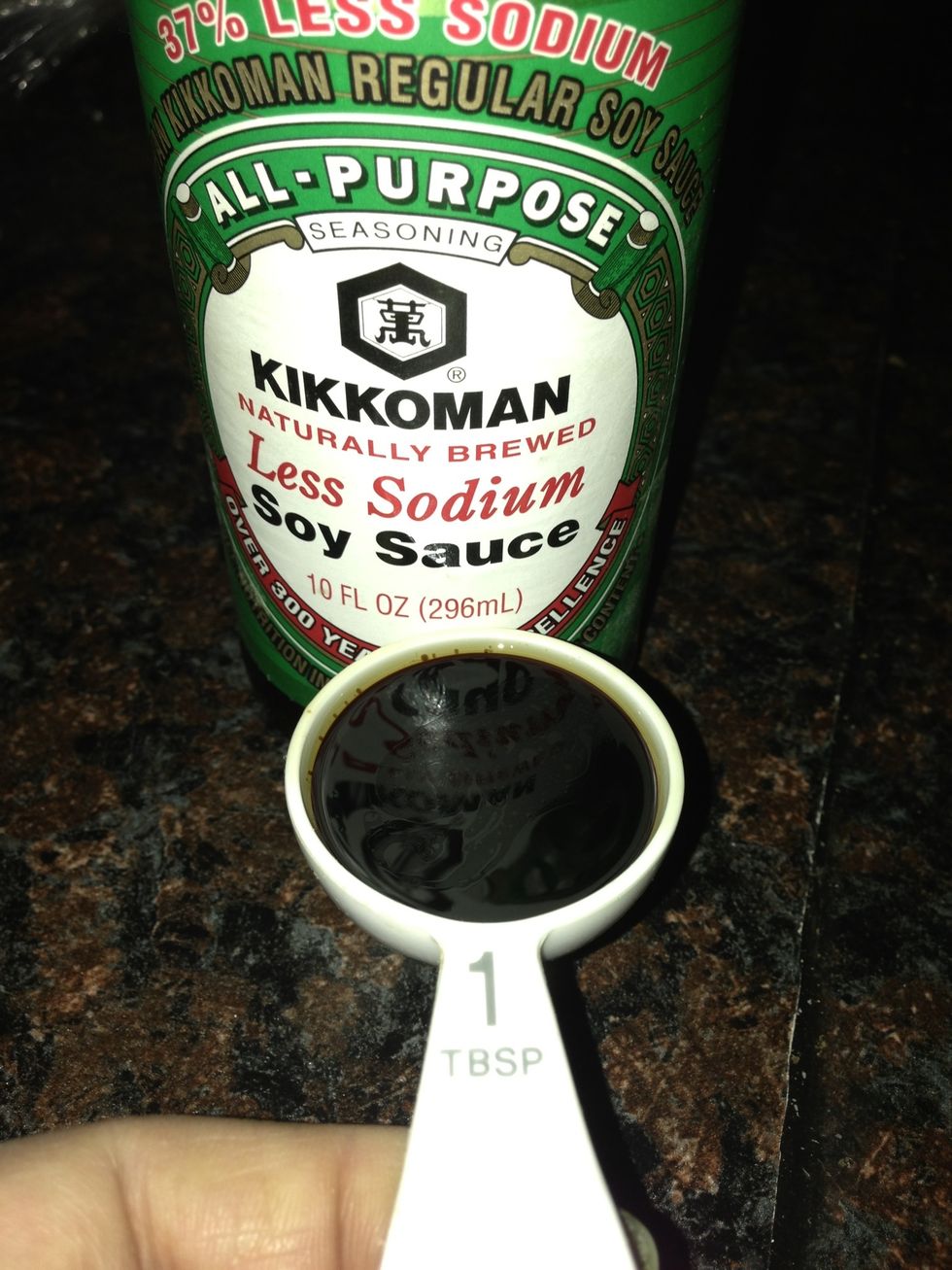 2tbsp if soy sauce