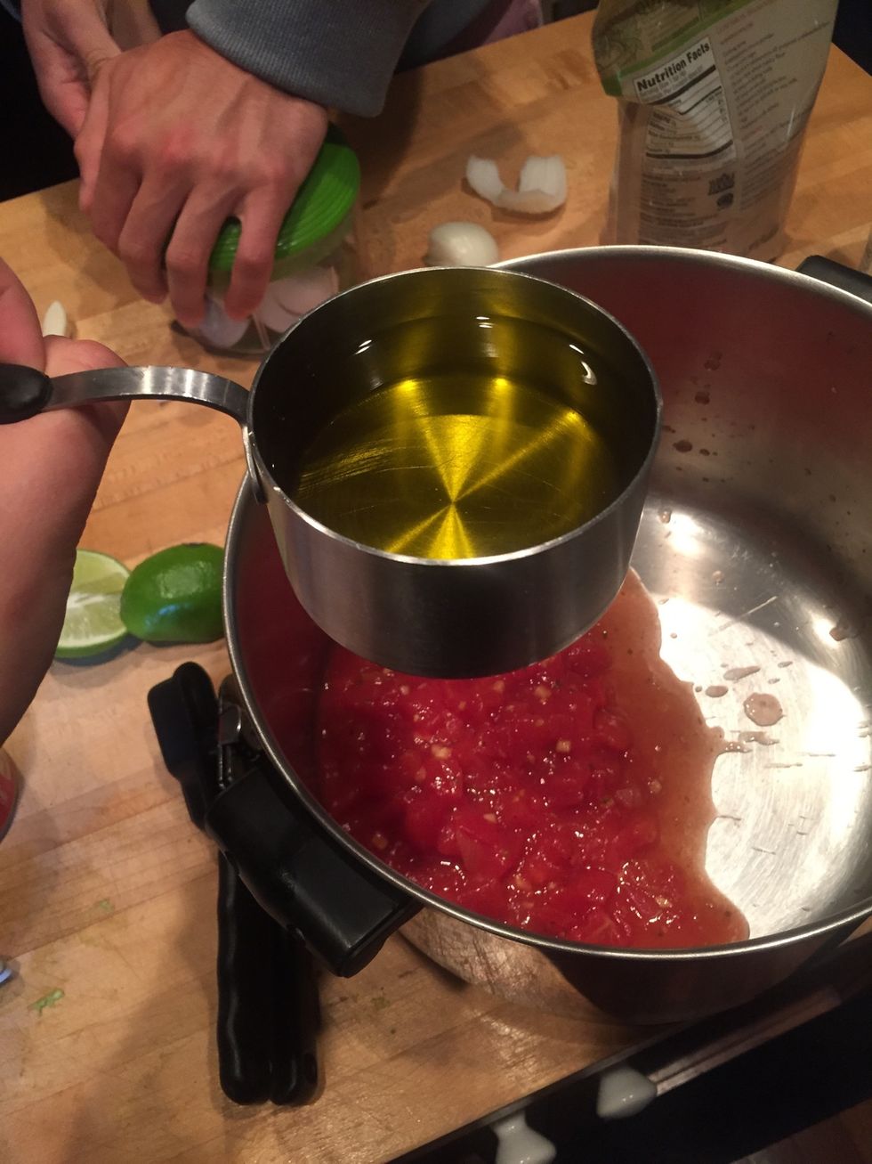 3/4 cup olive oil