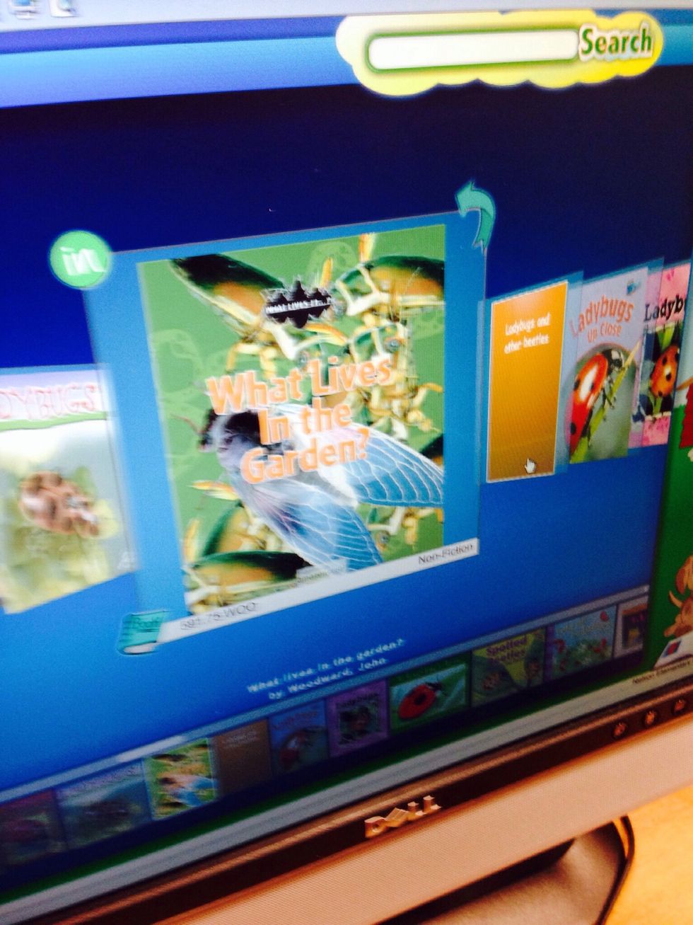 3. Choose a book that you like, and look to see if the book is checked in at the library.