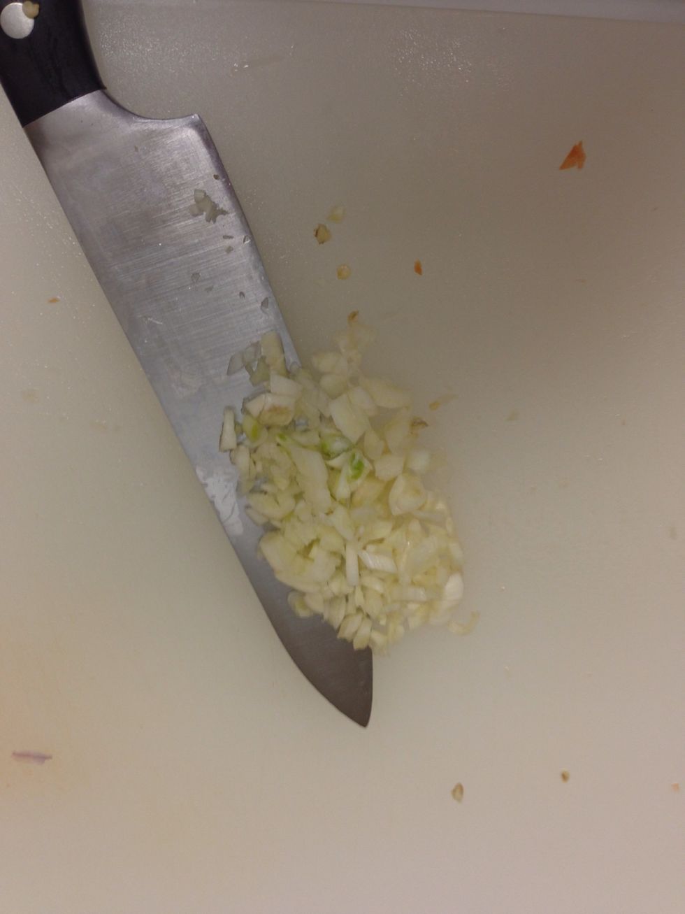 3 chopped garlic cloves