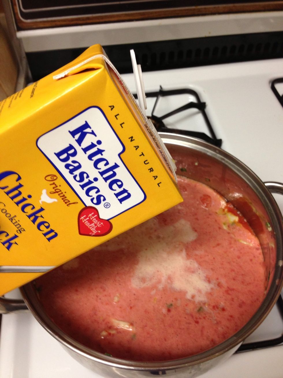 3 cups of chicken stock