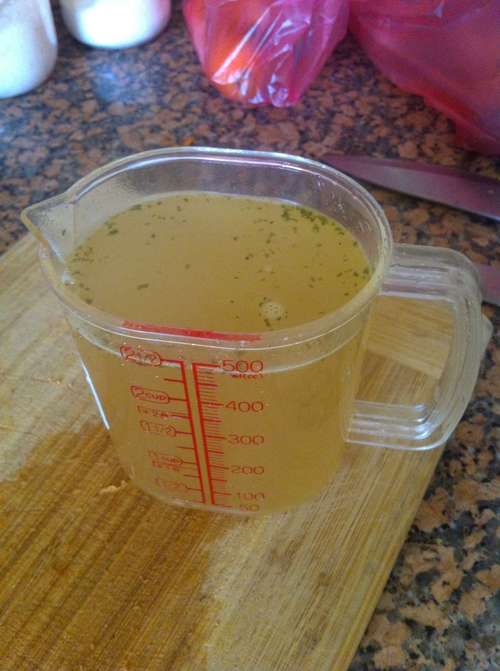3 cups veg/chicken stock