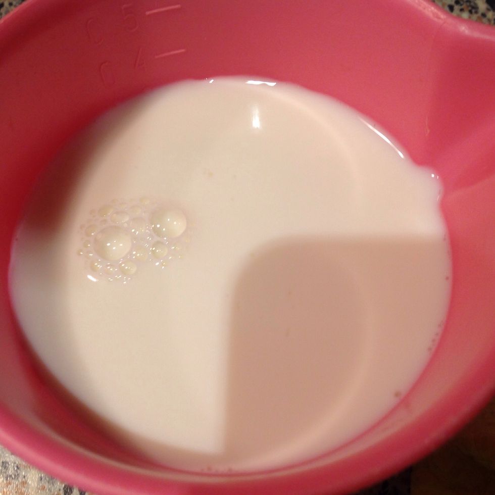 3 dl milk