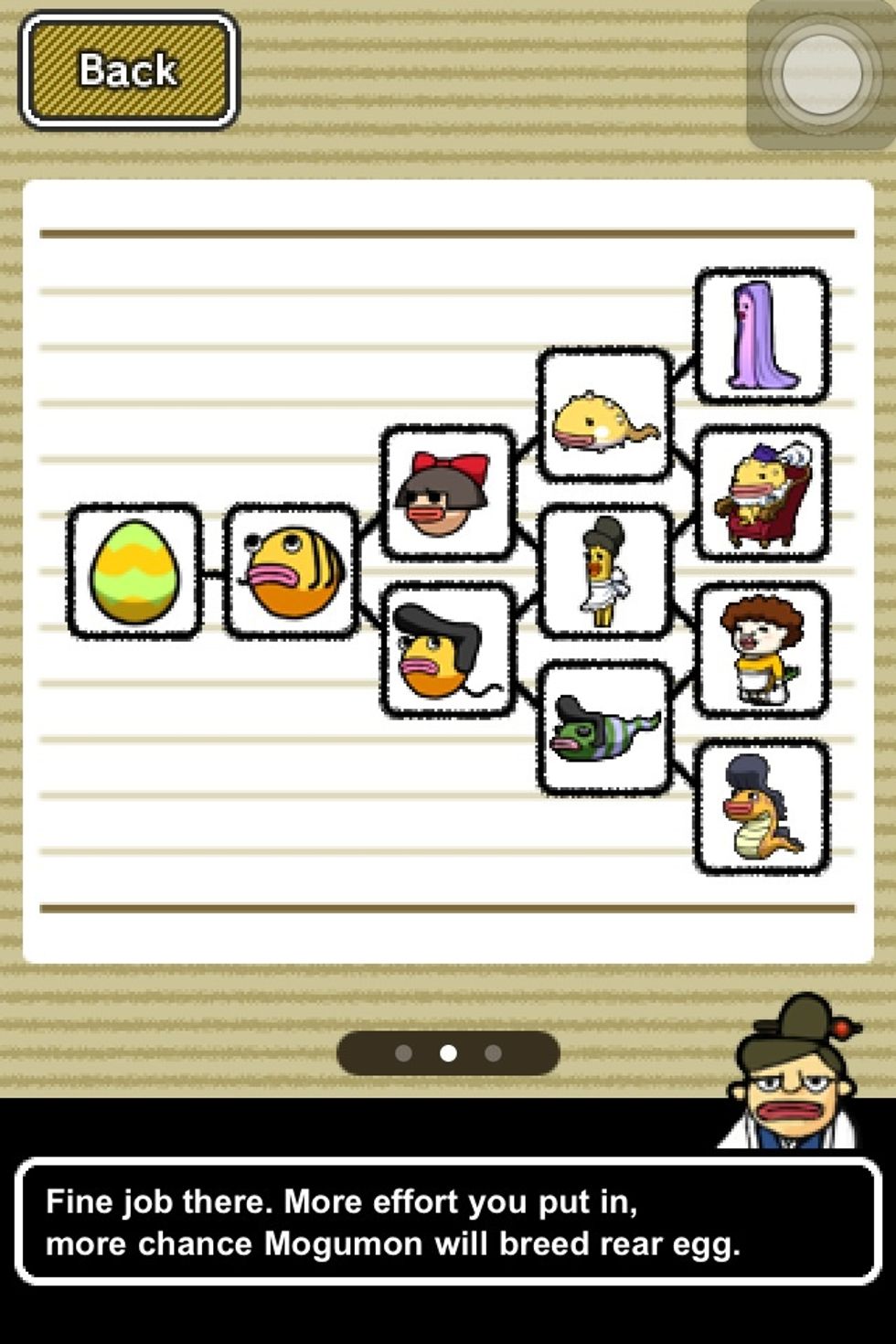 3 evolutions to Sweet Sweet.