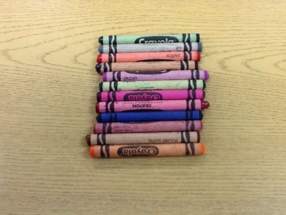 3.Get any type of crayons.