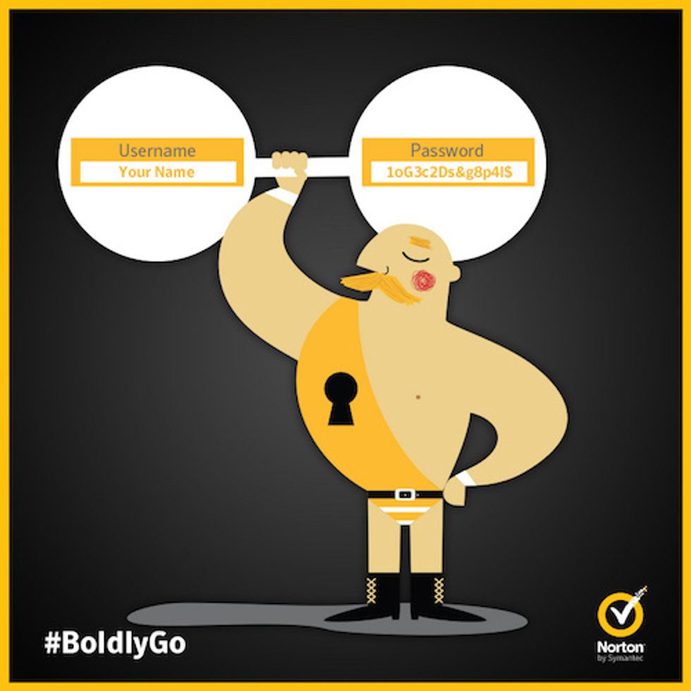 3.Have a few upper and lowercase letters in your password