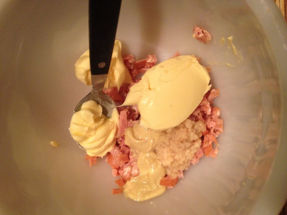 3 or 4 teaspoons of butter