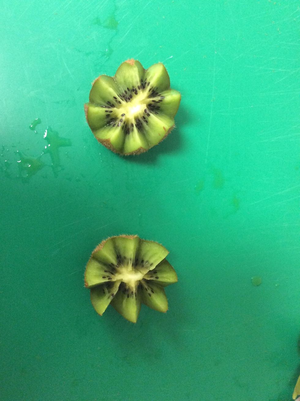 3. Separate the two pieces