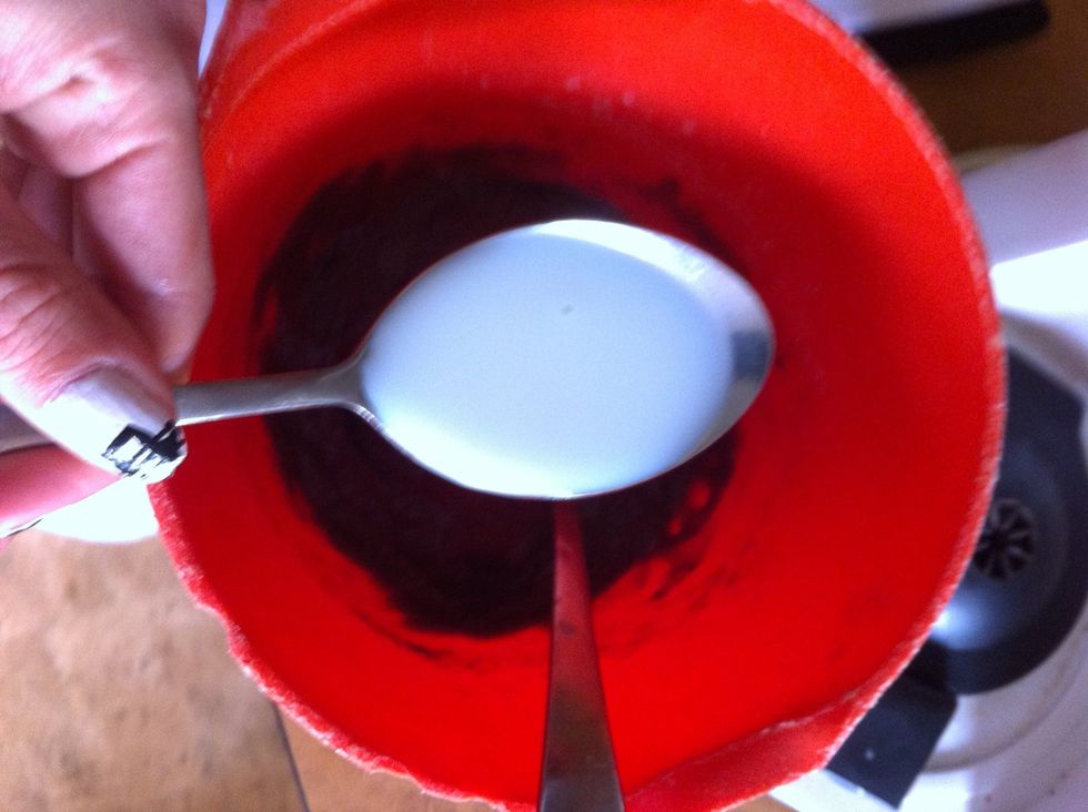 3 spoons milk