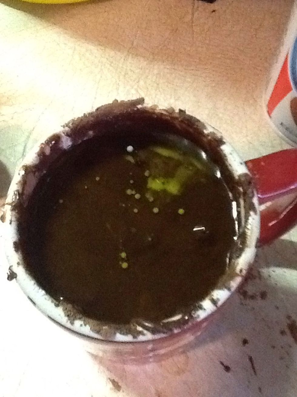 3 tablespoons of oil is needed.