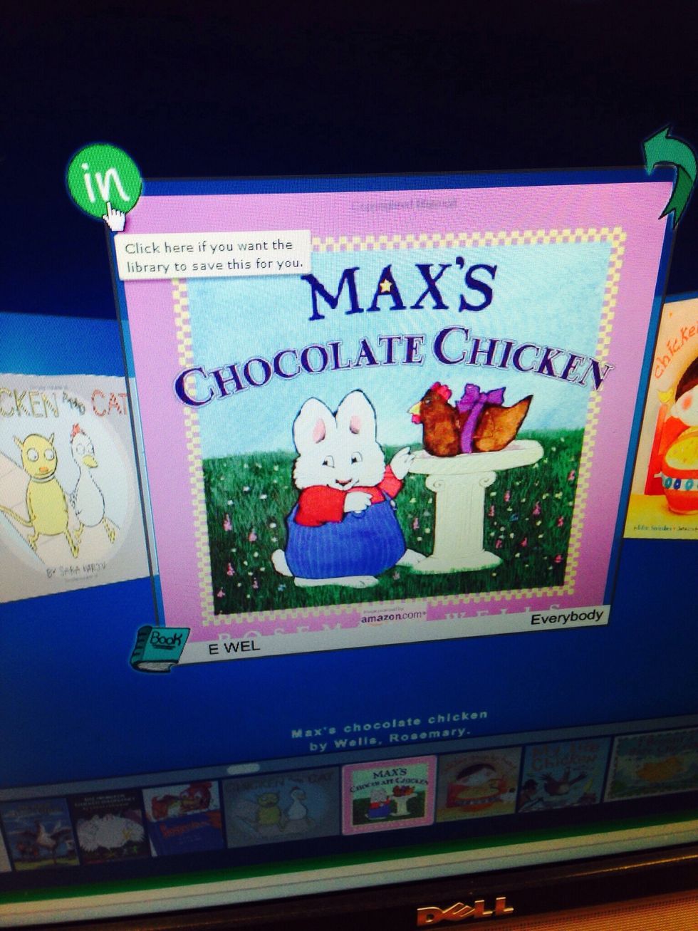 4. Check to see if the book that you want is checked in or out.