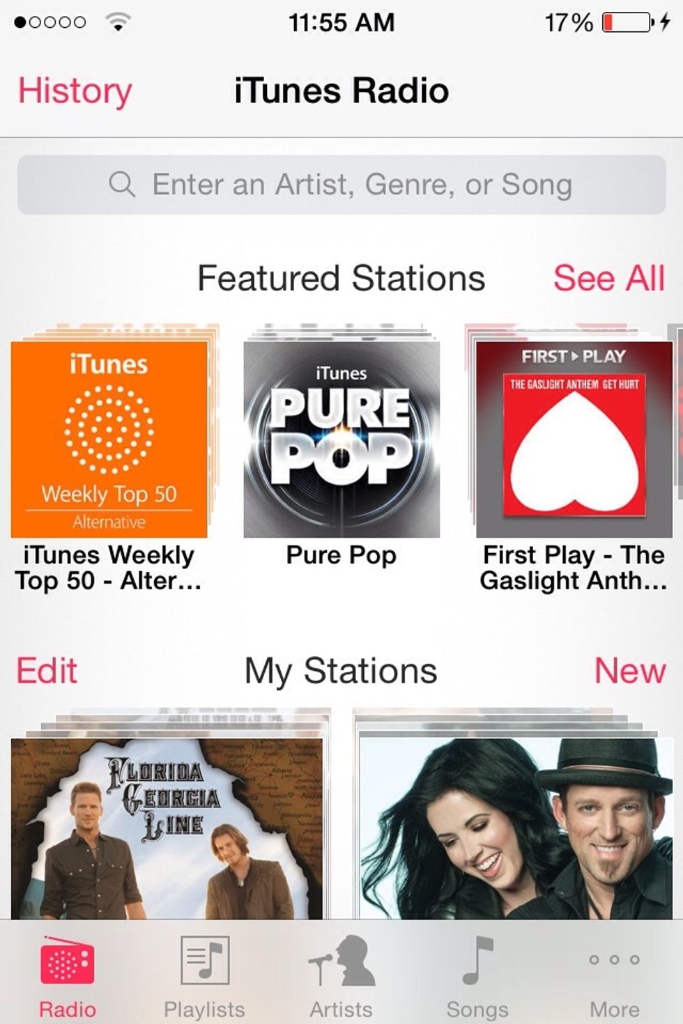 4. I love iTunes Radio