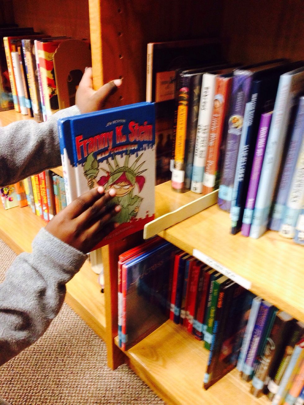 4. If you don't want the book, you should put the book back where you left your shelf marker.