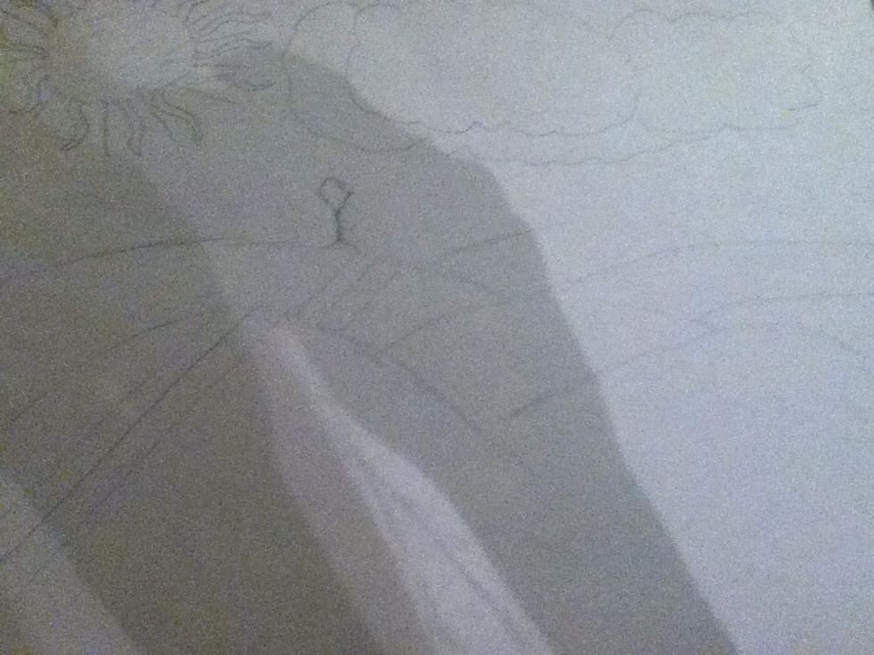 4.) If you would like, you can/could add additional things in your picture. For EX. A road and a little road sign