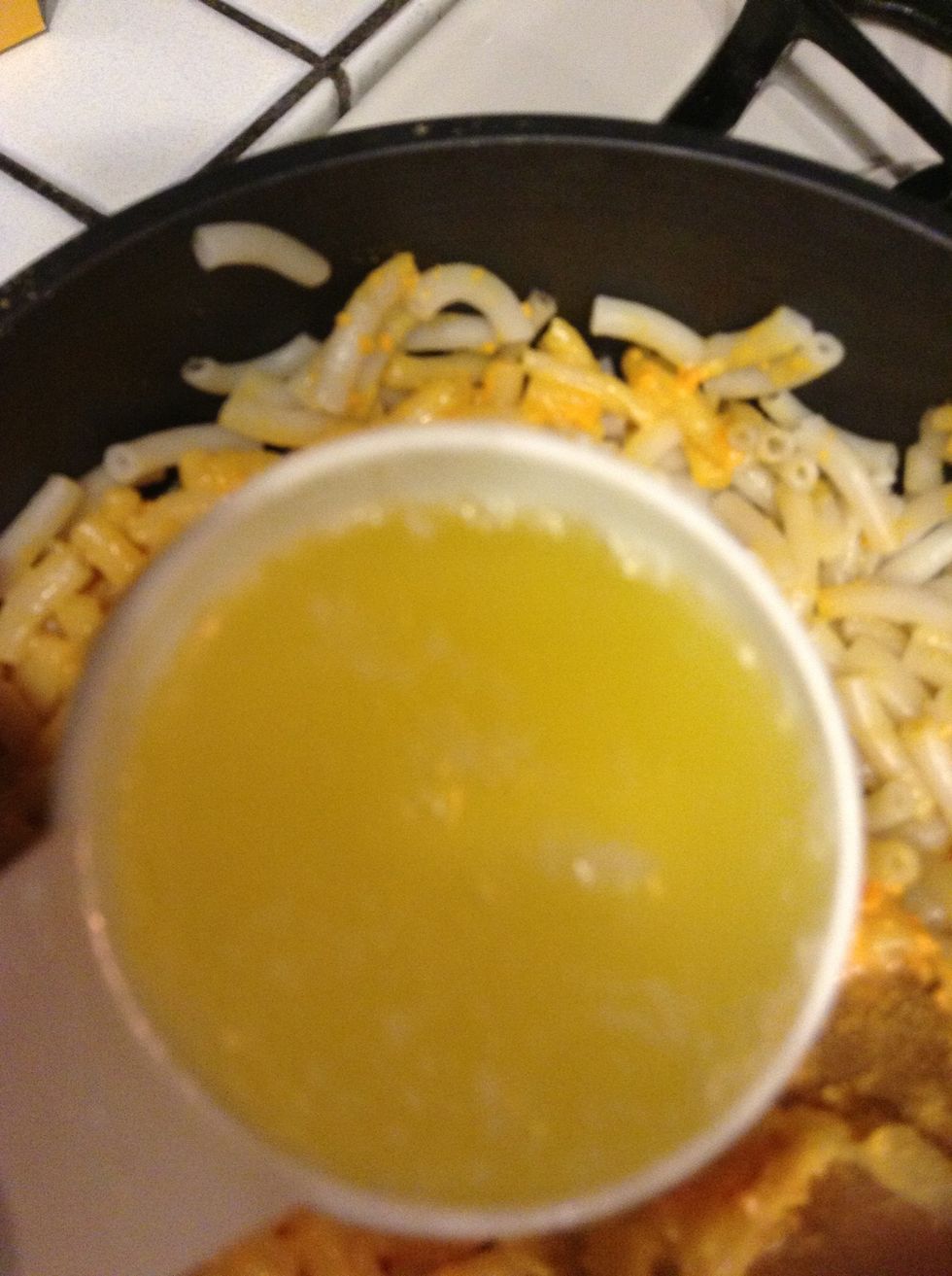 4  tablespoons of butter