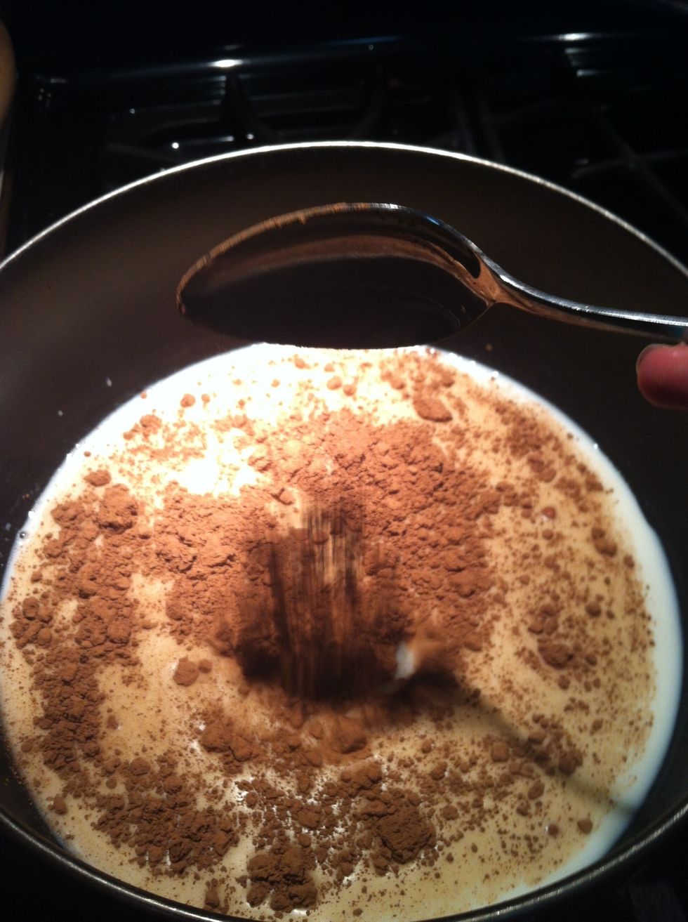 4 tablespoons of cocoa