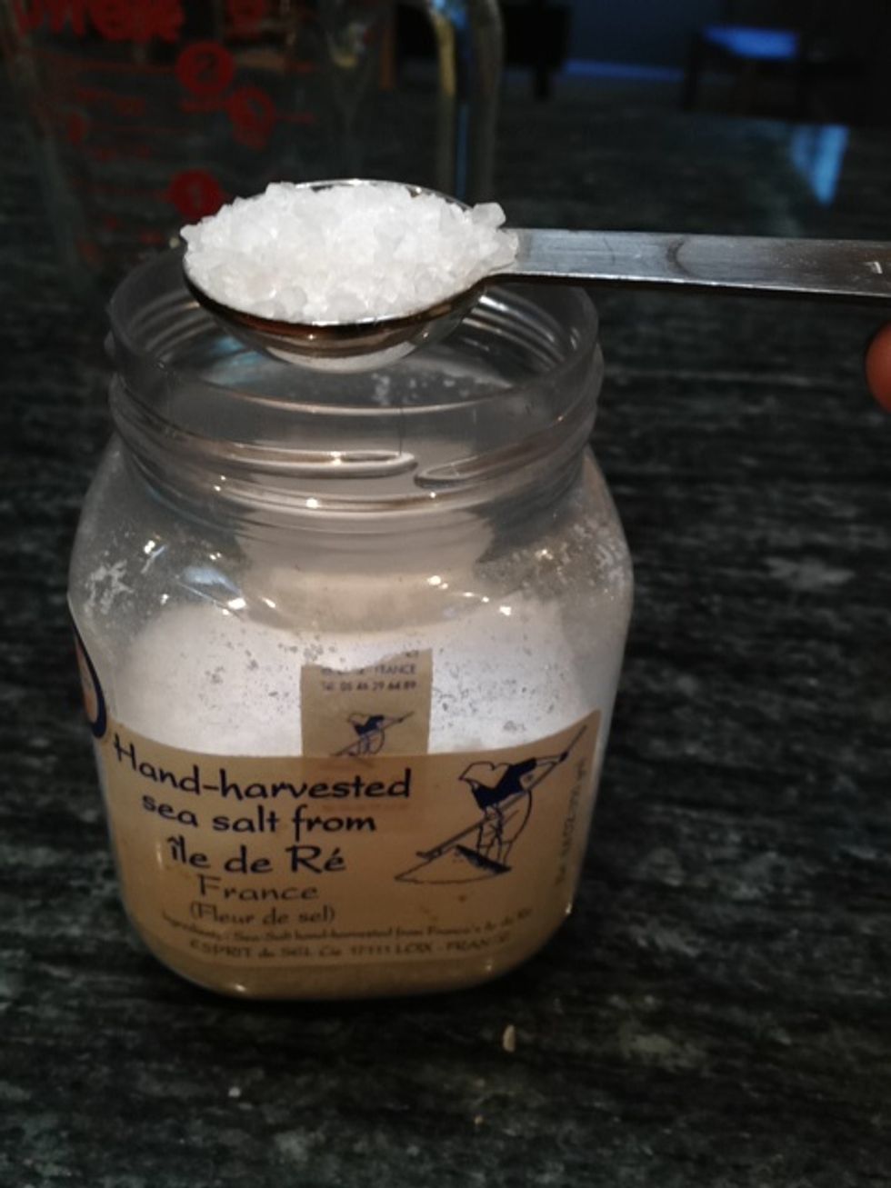 4 teaspoons sea salt