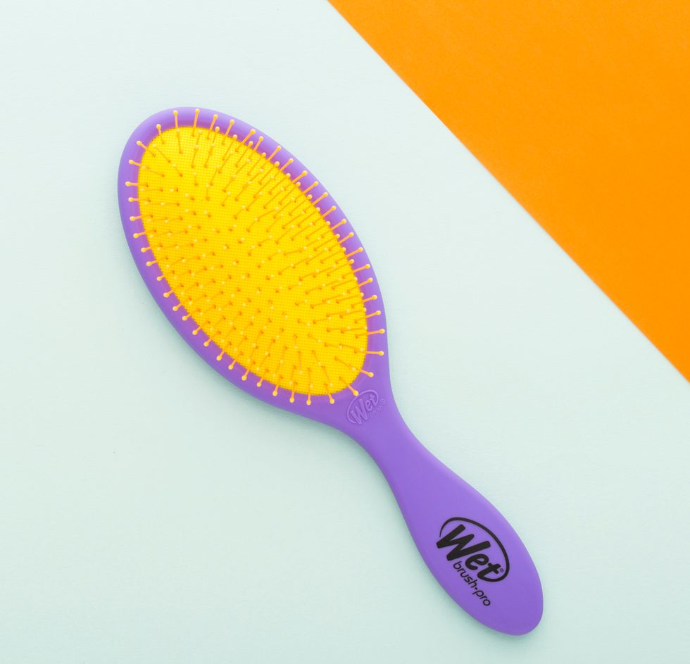 4. The Wet Brush ($9.99): This brush glides easily through your hair, combing out tangles with ease, specifically when your hair is wet. Bonus: the SofTips\u2122 topped bristles massage your scalp!