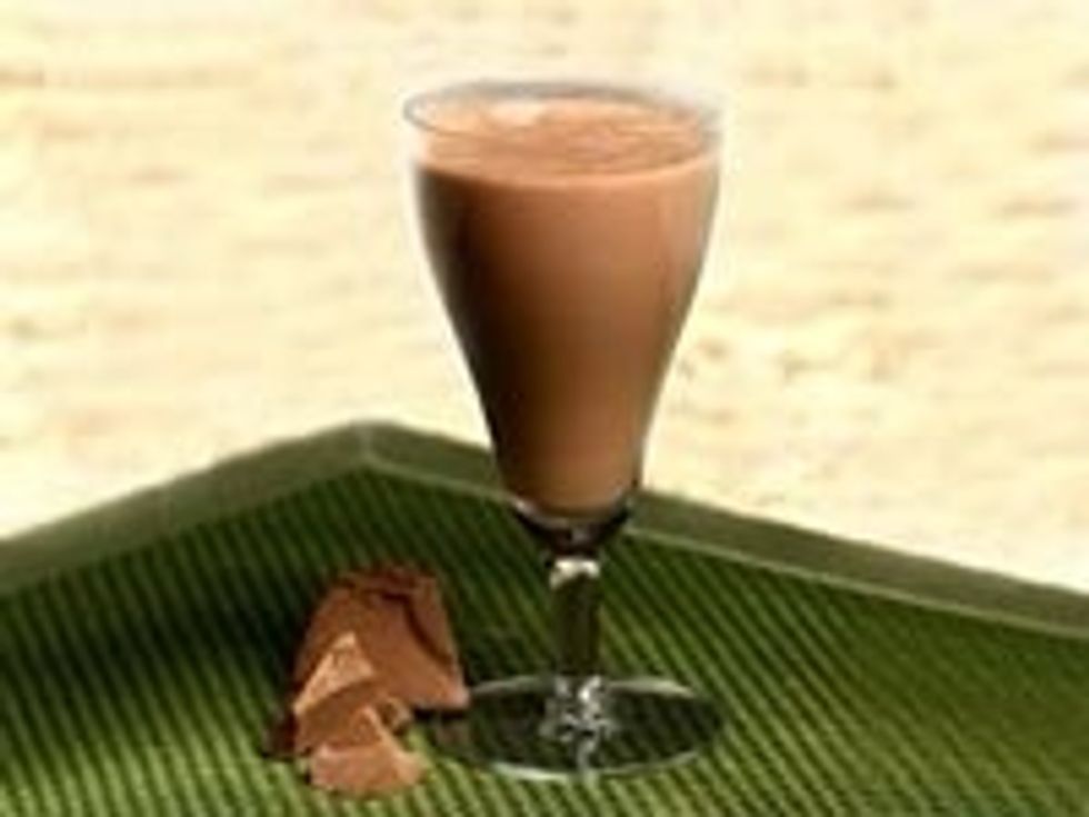 4pm Midafternoon 4th Meal, Chocolate Shake