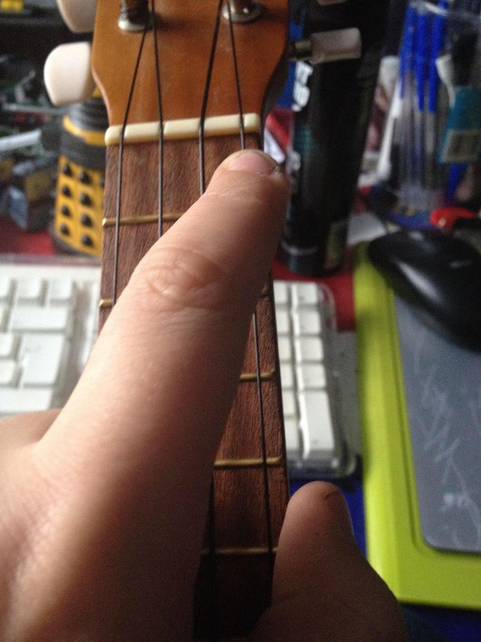 4th string. G string.