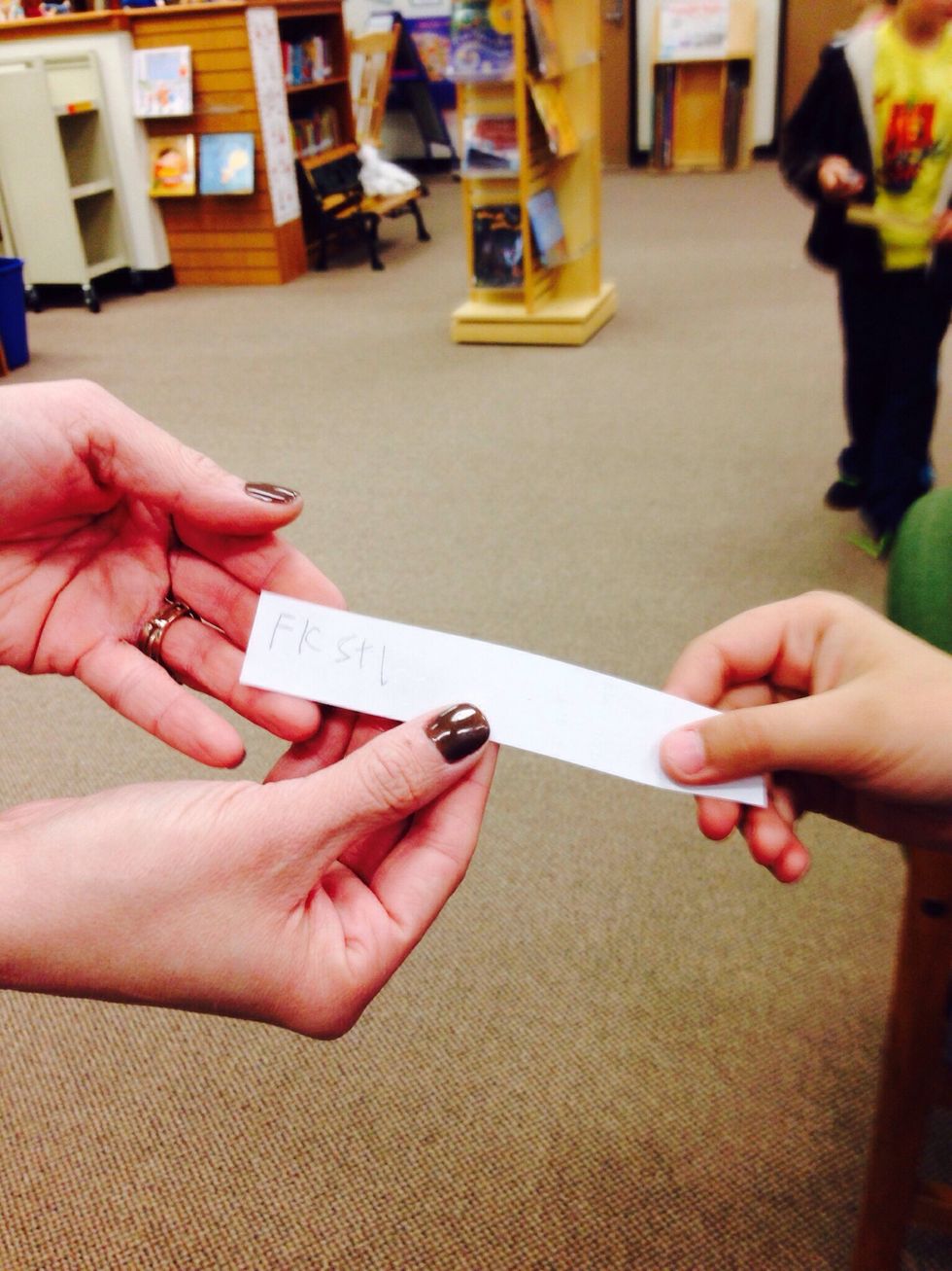 5. After you have written down the title that you want, you should ask a librarian or library assistant to help you find the book.