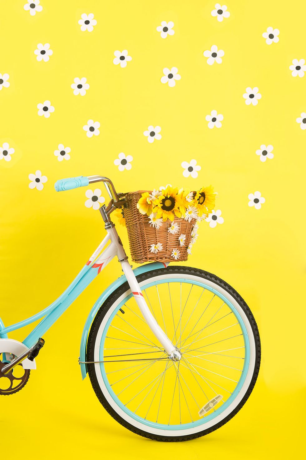 5. DIY a Darling Bike Basket: Bring some joy to your two-wheeler with this quick and simple floral facelift. Who knows, maybe it will encourage you to hop on that bike a little more often!