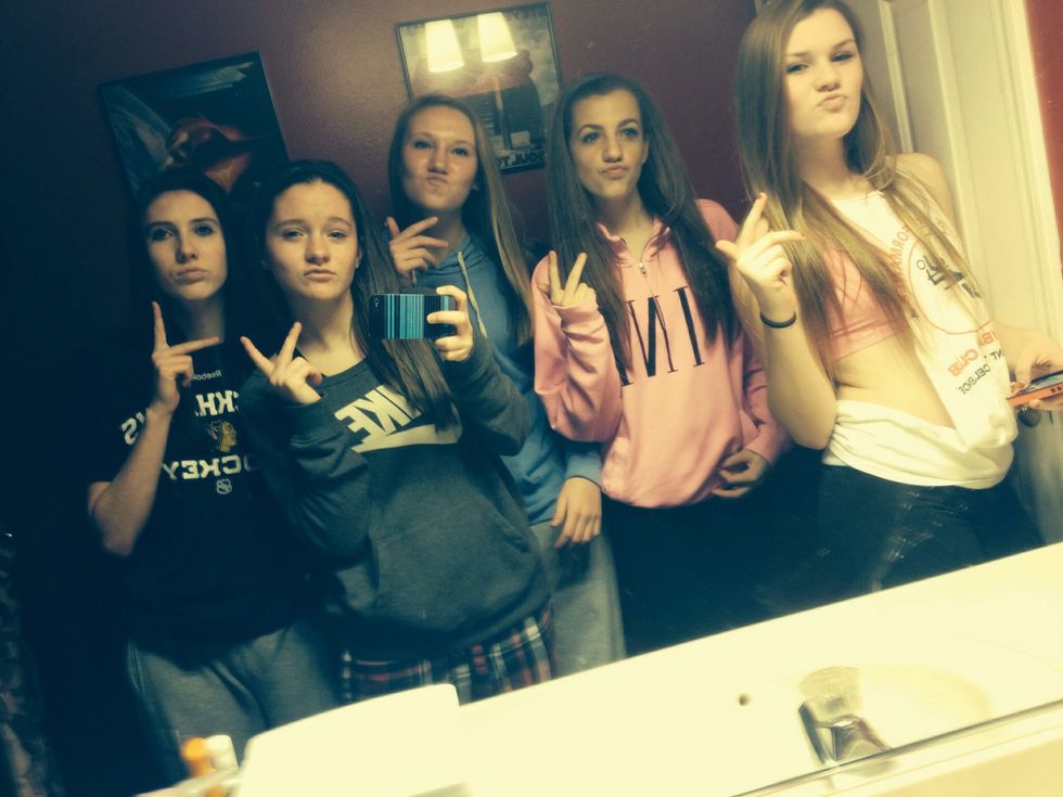 5. Hang out with friends and hve a good times. Also at the same time setting goals for yourself.