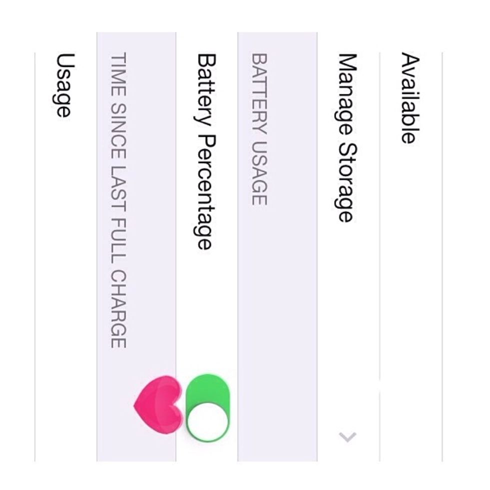 5) Now you can easily tell how much battery life you have left and you won't have to guesstimate!
