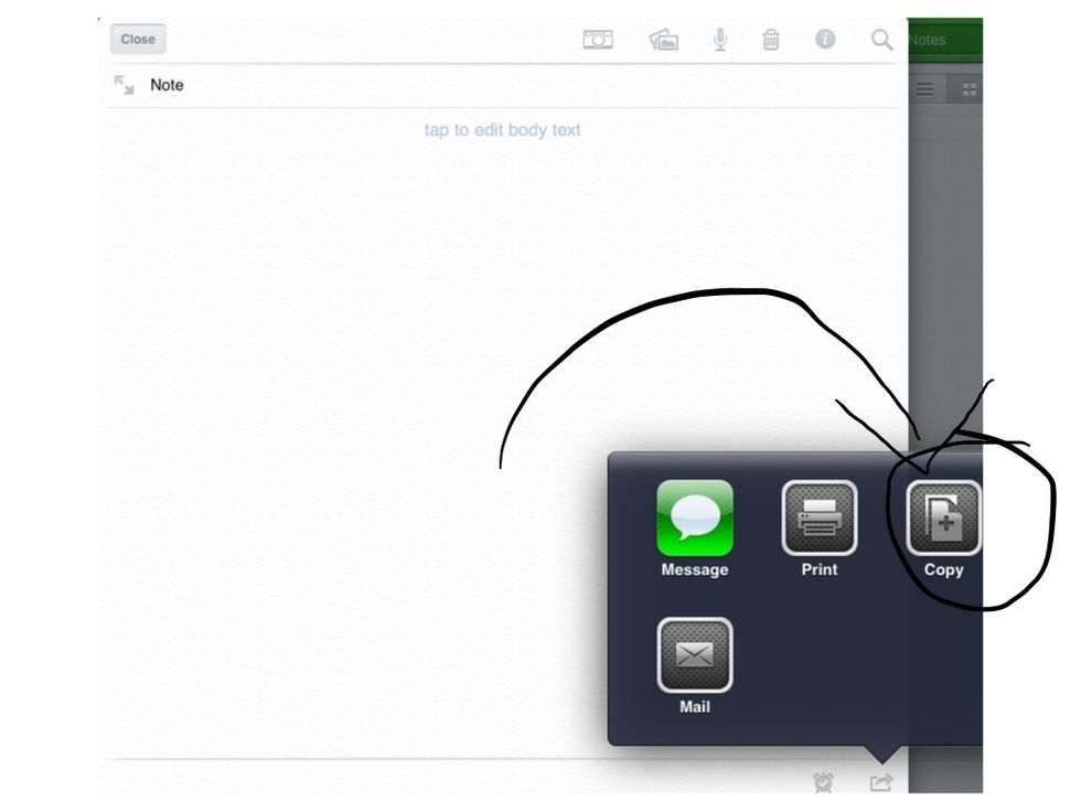 5. Press/click the copy button and it will say generating URL