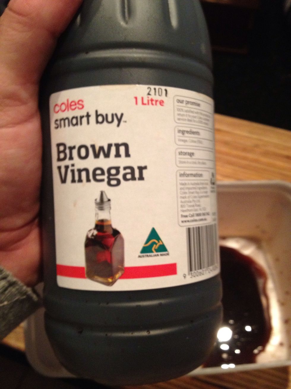 500 ml of brown vinegar