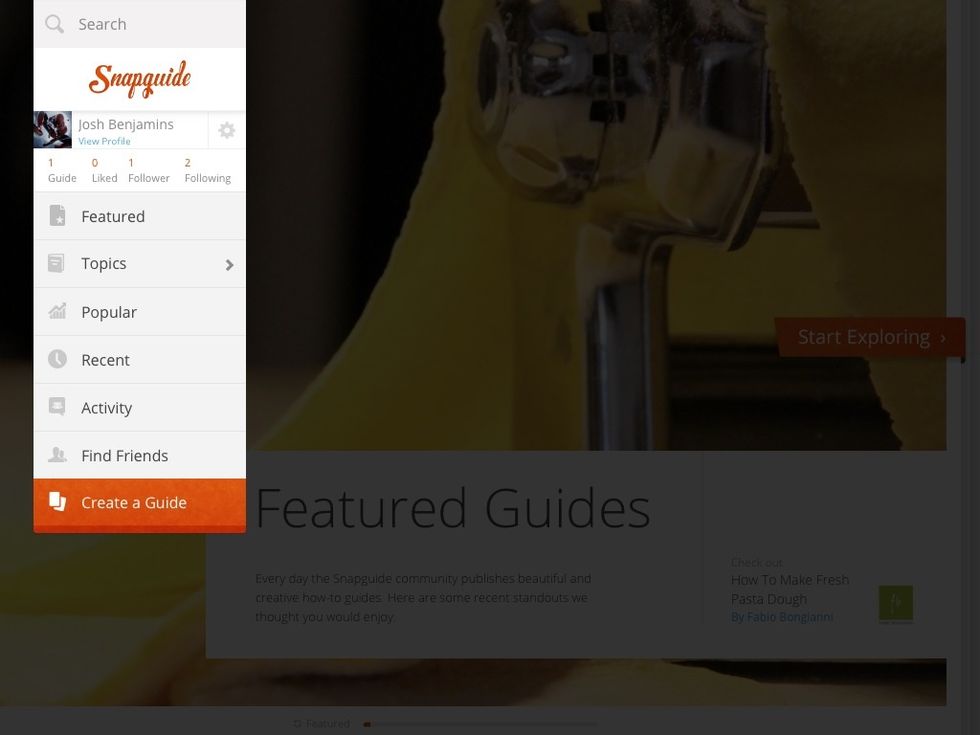 6. After you've created your account, this list here, is how you can quickly find guides or search them up