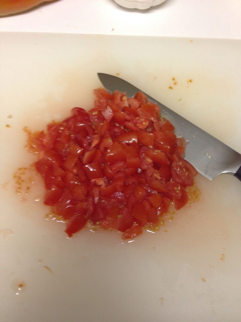 6 chopped small tomatoes
