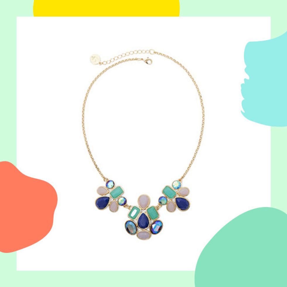 6. Glitzy Stone Frontal Necklace ($16.80): A winning pick for the mama who loves fancy occasions, this frontal necklace is a little bit collar, a little bit bib and a whole lot of glamour.