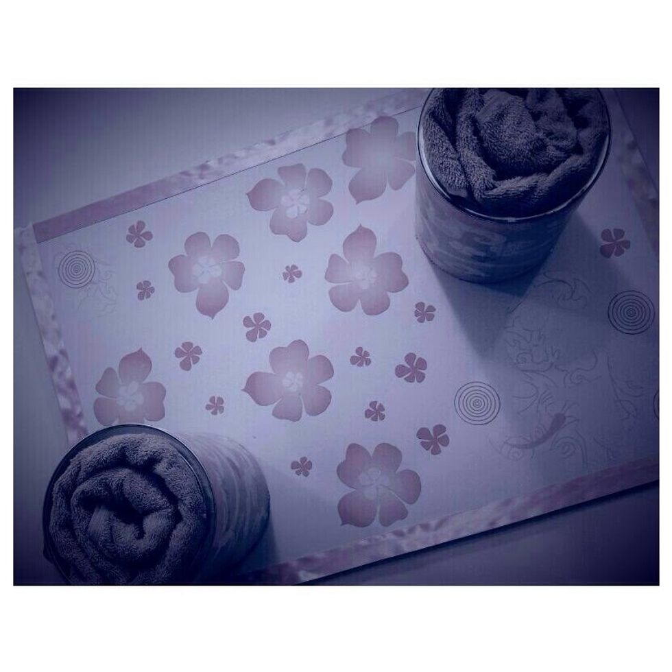 7- Finally, i put the towel over it a carton of milk and this was my design and I hope you like it \u00a0\u2661\u2661