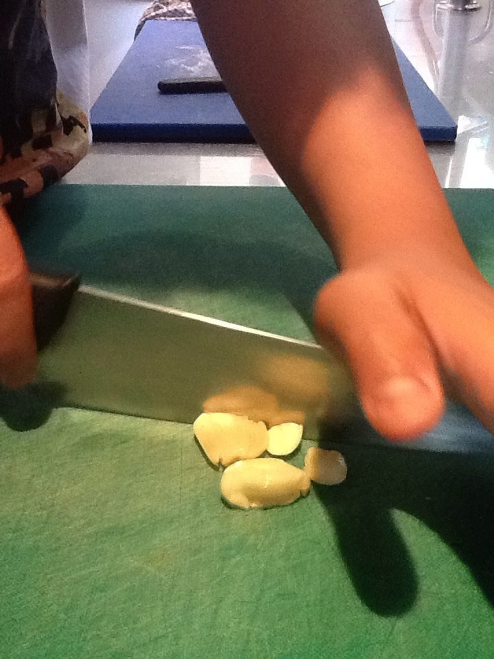 7. Once did finely chop the