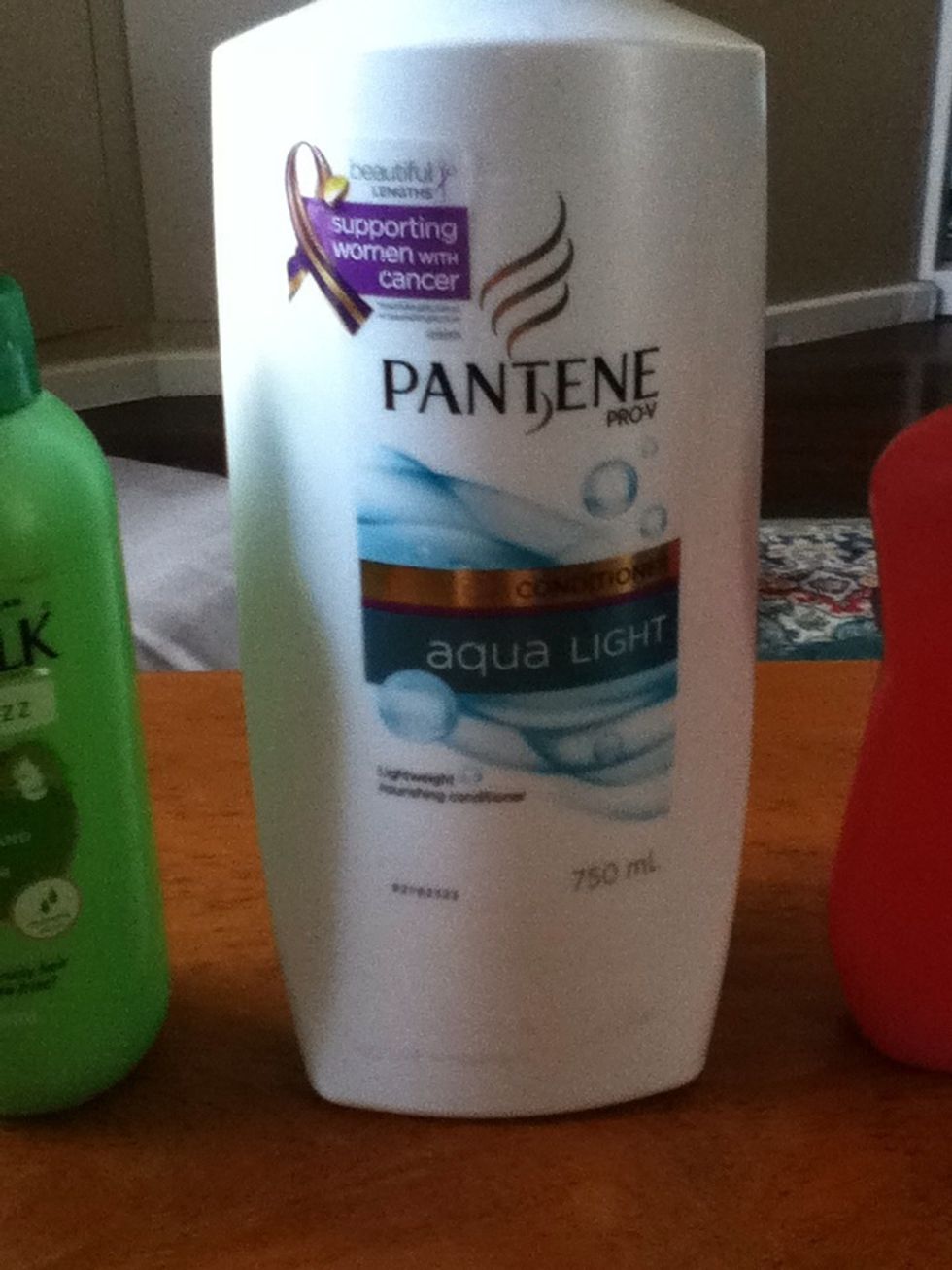 7 squirts of conditioner