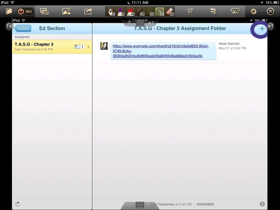 8.Then select the little add button