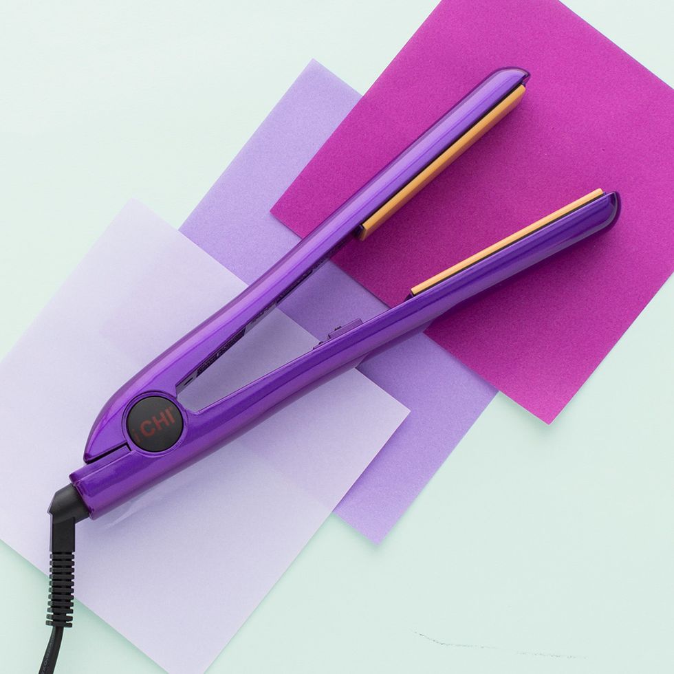 9. Majestic Purple Flat Iron ($89.99): First off, we\u2019re pretty into the fact that this flat iron\u2019s official product name includes the word \u201cmajestic.\u201d Secondly, it\u2019s a sparkly purple flat iron!
