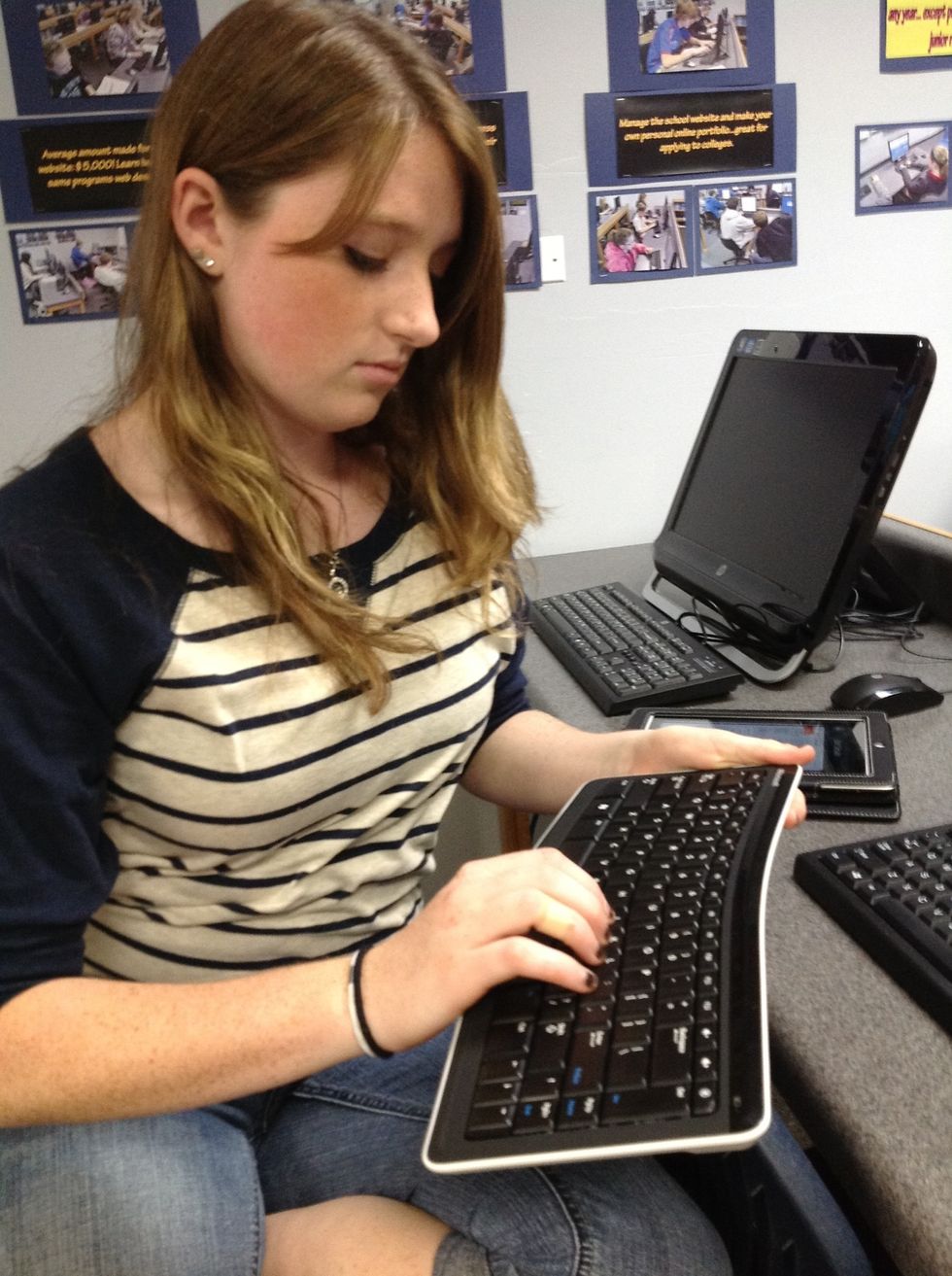 9. Type in code to connect to iPad.